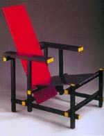 1923 La Red Blue Chair