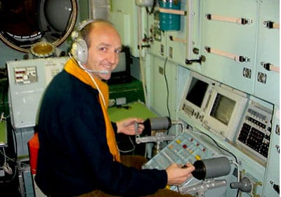 FS dans le simulateur de la Station Spatiale à Toulouse