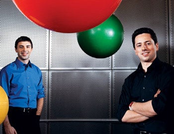 L.Page & S. Brin cofondateurs de Google