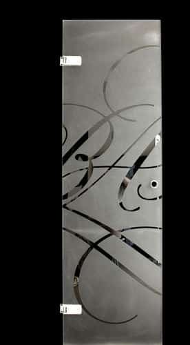 Superbe la porte de douche !