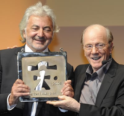 Franck Provost et Gérard Caron