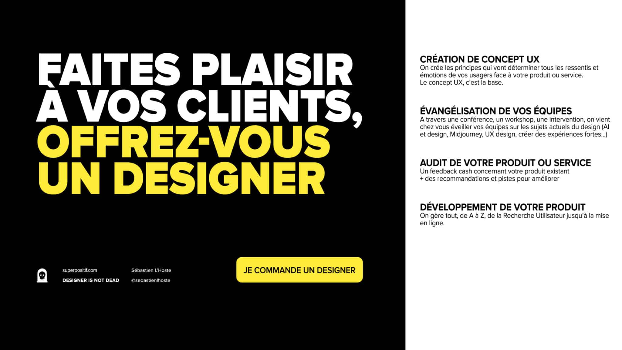 Confessions d’un Designer Sniper