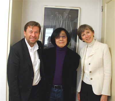 Le maître Brigitte et Jean-Jacques Evrard